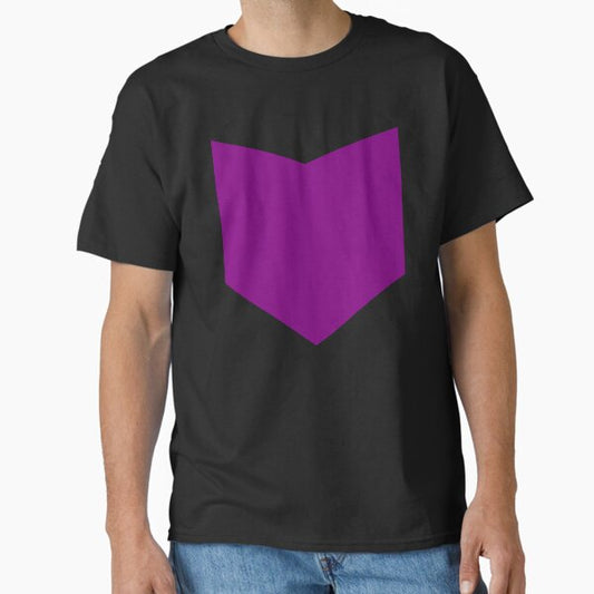 Avengers Hawkeye Purple Arrow Emblem Tshirt T-Shirt
