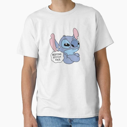 Resting stitch face T-Shirt
