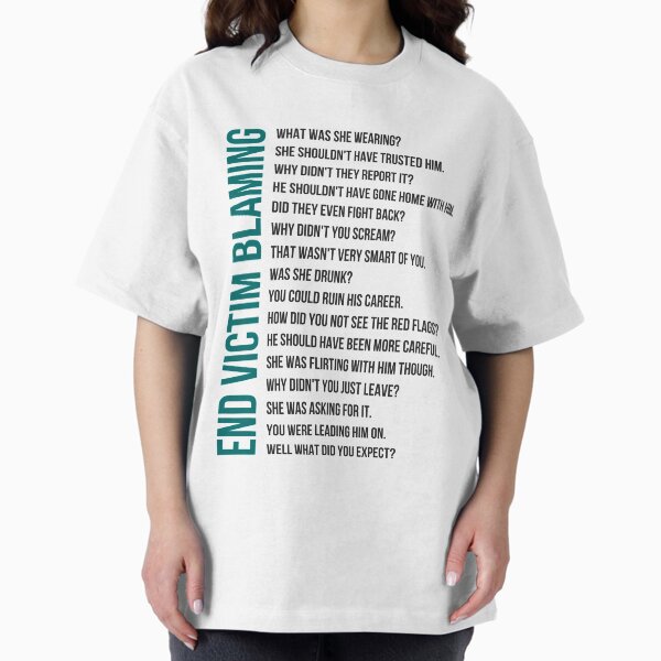 End Victim Blaming T-Shirt