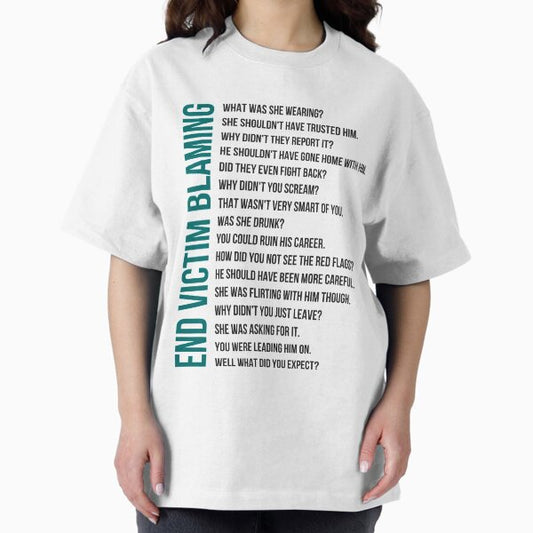End Victim Blaming T-Shirt
