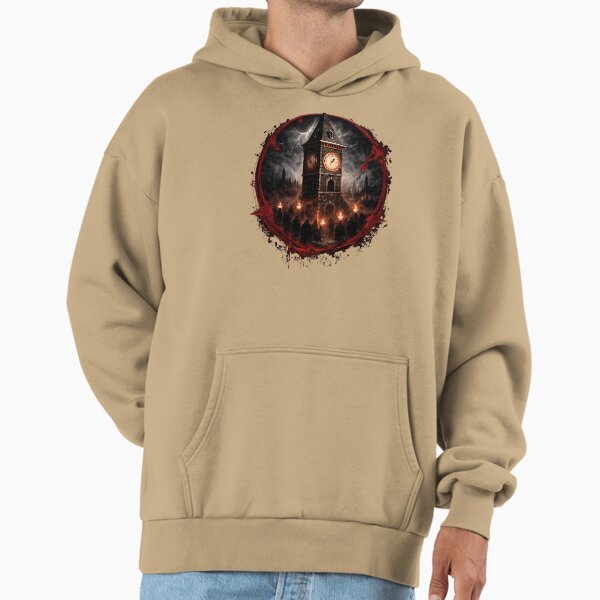 BOTC - A Blood splattered clocktower - Midnight Verdict Hoodie