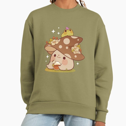 Witchy mushroom and frog Sweatshirt