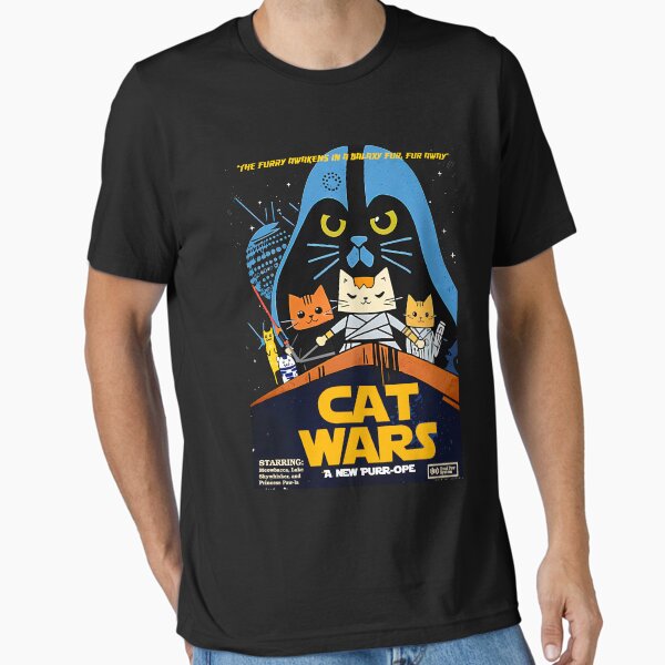 Cat Wars: Movie Parody T-Shirt