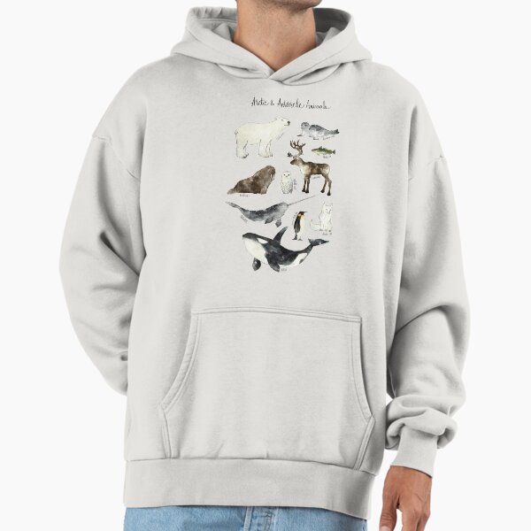 Arctic & Antarctic Animals Hoodie