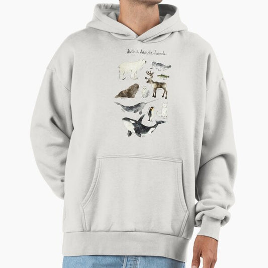 Arctic & Antarctic Animals Hoodie