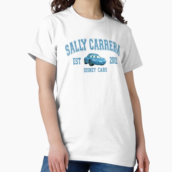 I Love Sally Blue Car T-Shirt