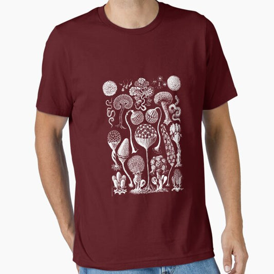 Haeckel biology mushroom fantasy T-Shirt