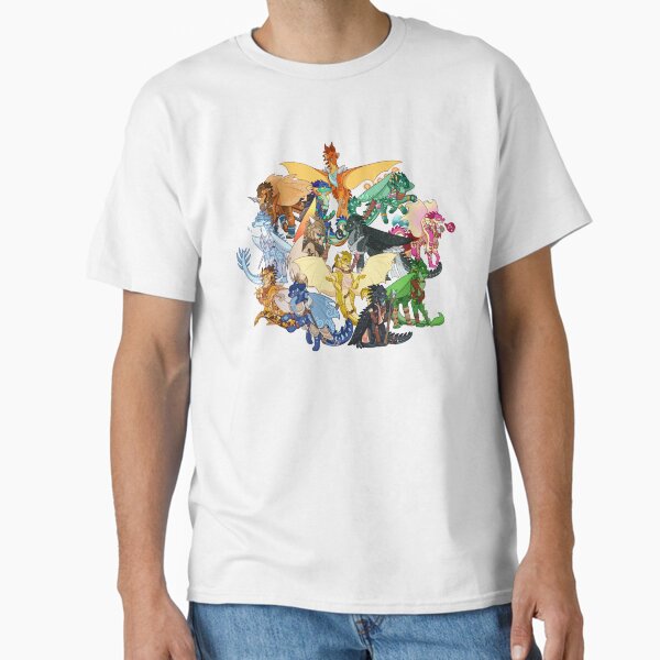 Wings of Fire as D&D Characters T-Shirt
