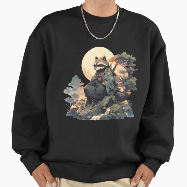 Japanese Raccoon Sweatshirt