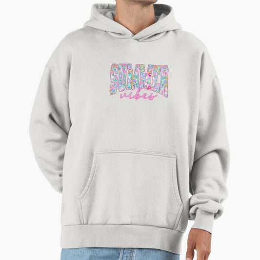 Summer Vibes Floral Hoodie