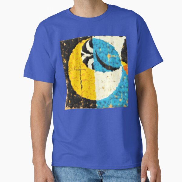 4 part abstract bubbly matte 1.3 colorful geometric abstract design T-Shirt