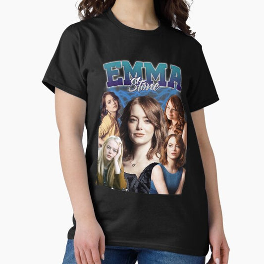 Emma Stone Retro Style T-Shirt