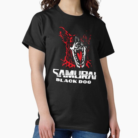 Samurai rock group black dog T-Shirt