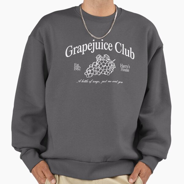 Grapejuice Aesthetic | Harry Styles Inspired | Wall Art Home Decor | HECKINFAROUT Sweatshirt