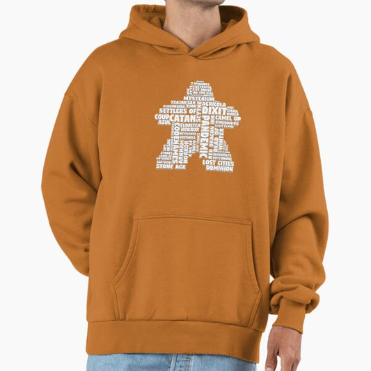 Meeple Word Cloud Hoodie