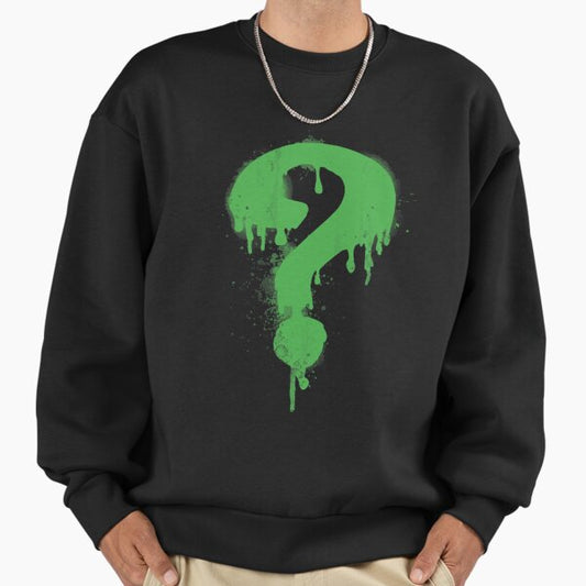 Riddler question mark Sweatshirt