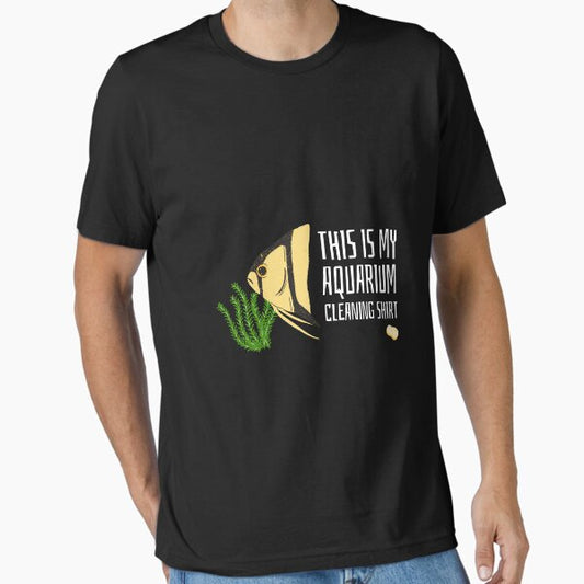 This is My Aquarium Cleaning Shirt with Angelfish T-Shirt