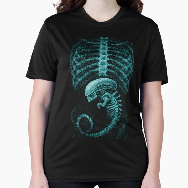 Alien radiography, Alien X-ray Active T-Shirt