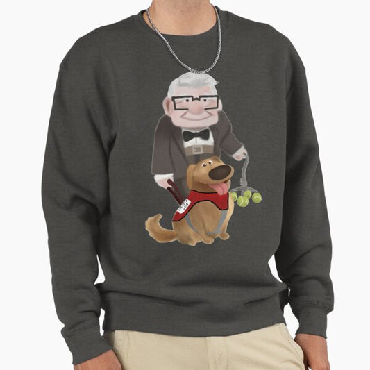 A Good Service Dog for Carl Sweatshirt