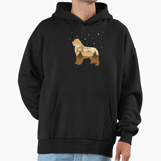 Golden Newfie Bear Hoodie