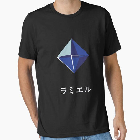 Evangelion Ramiel - Captioned Light T-Shirt