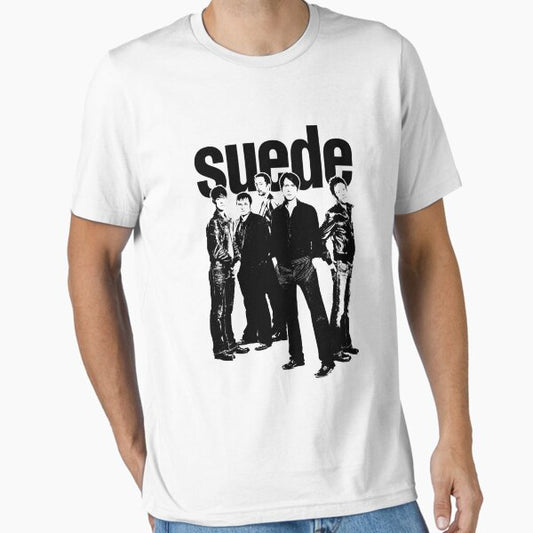 Suede Band T-Shirt