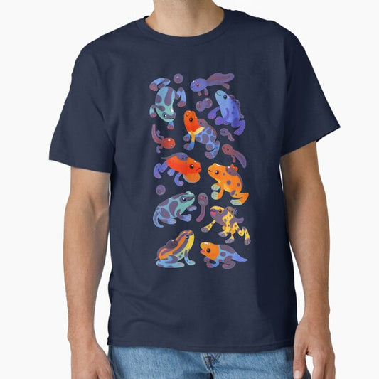 Poison dart frogs - dark T-Shirt