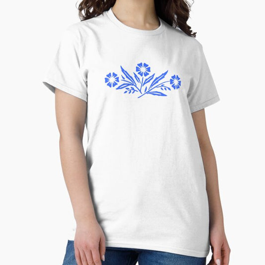 ViNTAGE CORNFLOWER. T-Shirt