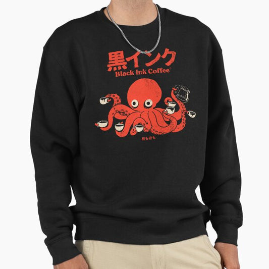 Black ink coffee Sweatshirt
