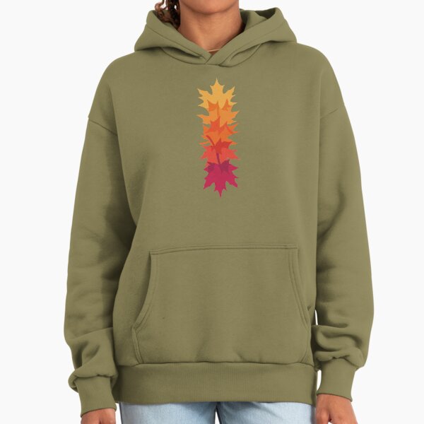 Falling Maple : Warm (dark) Hoodie