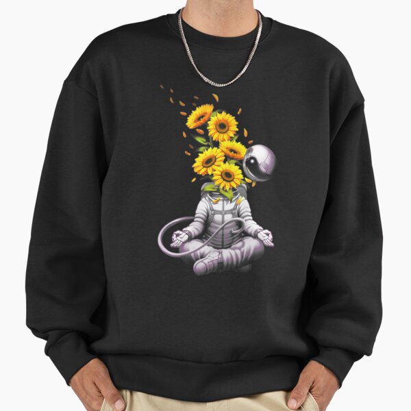 Meditation Astronaut Spring Sweatshirt