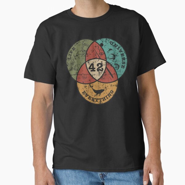 Venn Diagram: Life, the Universe & Everything T-Shirt