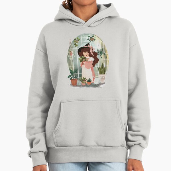Plant Witch Illustration Hoodie