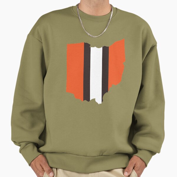 Cleveland Browns Stripe Sweatshirt