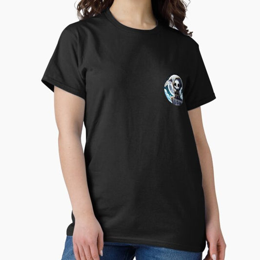 Grim Reaper is meditating on the cliff T-Shirt