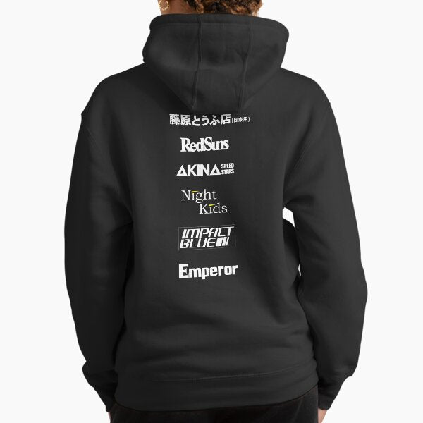 Initial D Team Logos Hoodie