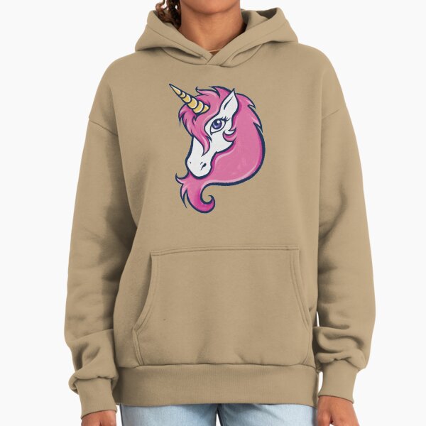 Pink Unicorn Art Hoodie