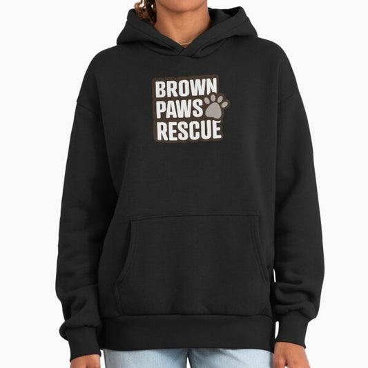 Brown Paws Rescue Hoodie