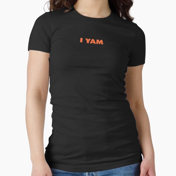 I Yam | She's My Sweet Potato Shirt | Relationship Goals | Couple's Shirt | Thanksgiving Gift Matching TShirt Fitted T-Shirt