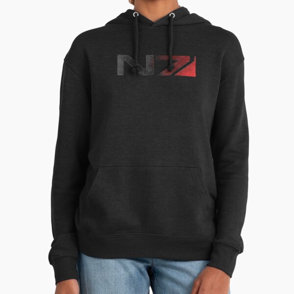 Mass Effect N7 Distressed Logo Hoodie