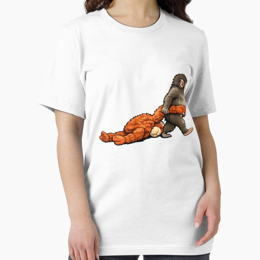 Punch-kun & Plush Monkey — Punch Money Meme Graphic T-Shirt