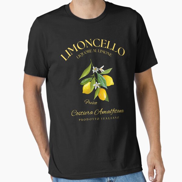 Limoncello Amalfi Coast T-Shirt - Italian Lemon Liqueur Travel Tee T-Shirt