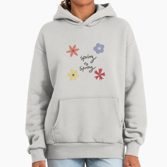 ‘Spring to spring’ wall paper Hoodie