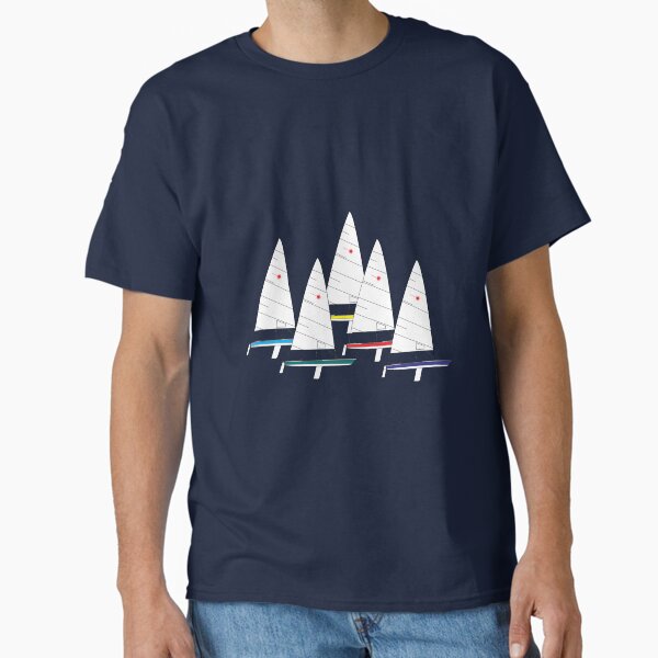 Laser Sailboats Racing T-Shirt