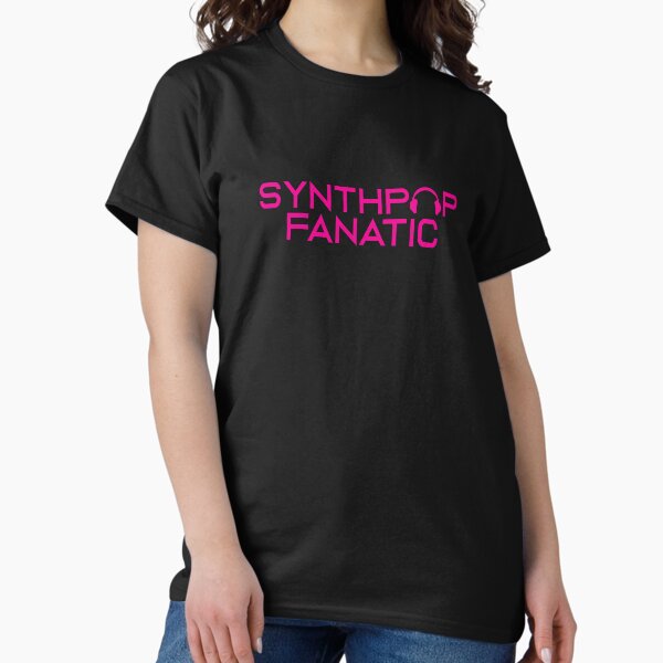 Synthpop Fanatic Pink Logo T-Shirt