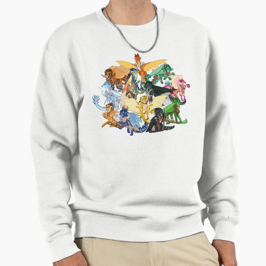 Wings of Fire as D&D Characters Sweatshirt
