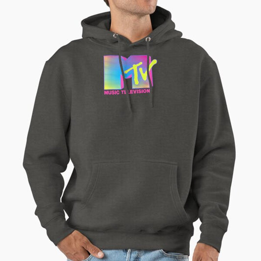 MTV Fluorescent Music Television Logo Hoodie