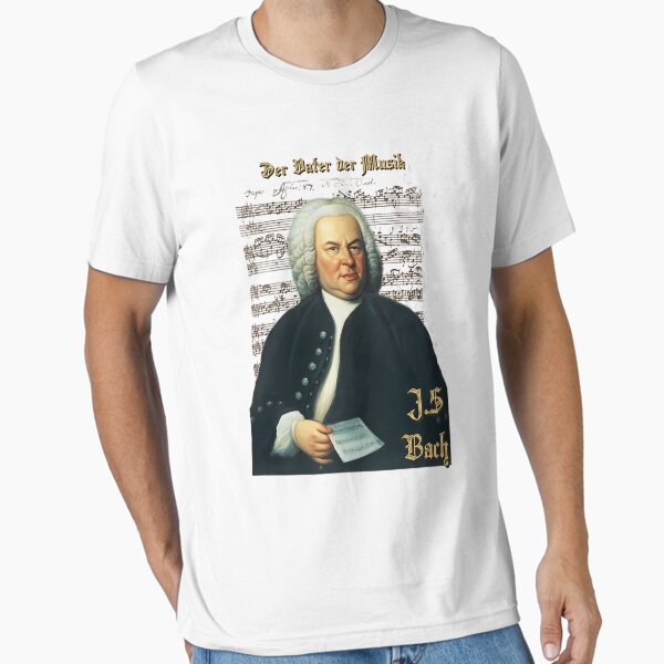 Johann Sebastian Bach Classical Music Composer Baroque Orchestra T-Shirt