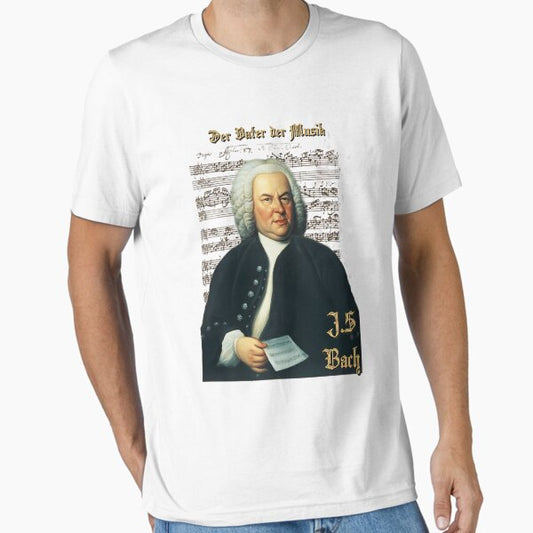 Johann Sebastian Bach Classical Music Composer Baroque Orchestra T-Shirt
