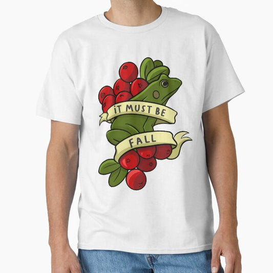Frog and Cranberry, It Must Be Fall T-Shirt